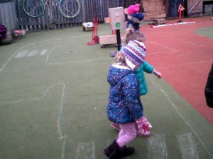 children on zebra crossing