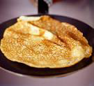 pancake in frying pan